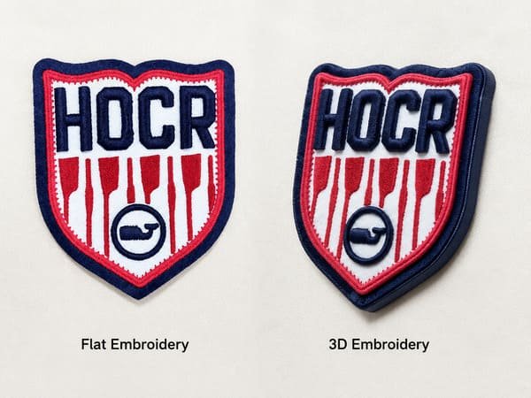 3D Embroidered Patches