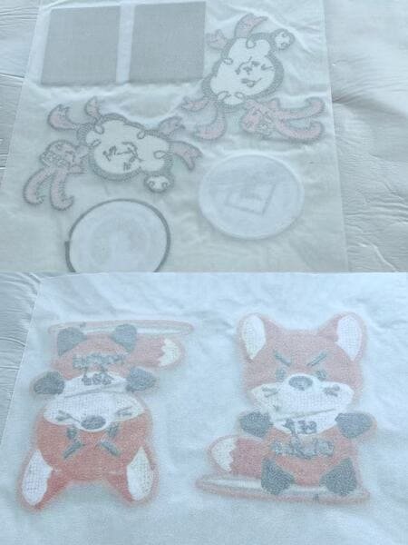 hot melt adhesive backing process for custom iron-on patches